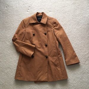 Zara Brown Mod Trench Coat